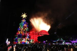 Programação de Natal no Largo de São Sebastião é encerrada