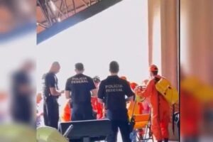 PF nega morte de idosa entre presos em acampamento do QG em Brasília