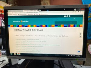 Prefeitura anuncia resultado final do edital ‘Thiago de Melo – Novos Talentos’ nesta terça (28)