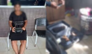 BARBARIDADE: mãe que abusava da filha de 2 anos para conquistar um homem, pediu para abraçar criança antes da prisão
