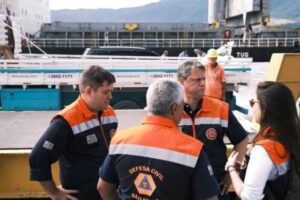 Tarcísio anuncia hospital de campanha da Marinha no litoral de SP
