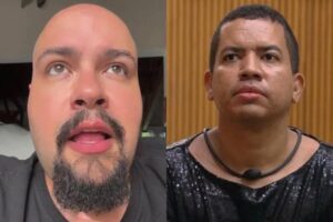 Tiago Abravanel acolhe Bruno após deixar BBB23: ‘Desistir é do jogo’
