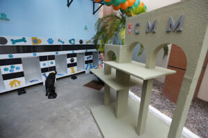 Espaço pet é inaugurado para os animais que vivem nas dependências da CMM