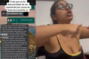 Mulher é desconvidada de casamento por comer demais e viraliza na web