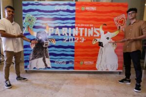 Dupla de artistas parintinenses, ‘Curuminz’, são criadores da marca oficial do Festival