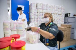 Semsa informa interrupção temporária no fornecimento de produtos do Leite do Meu Filho