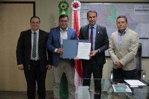 Wilson Lima e Basa assinam protocolo de intenções de R$ 1 bilhão para ações de desenvolvimento no AM