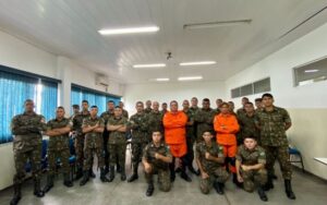 Corpo de Bombeiros conclui curso de Brigada de Incêndio para militares do HMAM