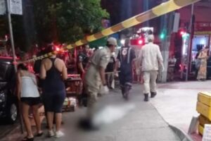Homem esfaqueia pais, incendeia apartamento e pula de prédio no RJ