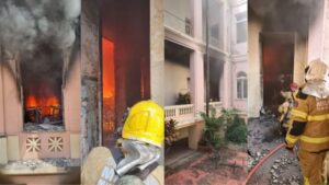 Incêndio atinge uma das escolas mais tradicionais de Belo Horizonte