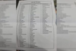 ‘Lista de pecados’: retiro de igreja evangélica pede que jovens marquem aqueles que cometeram