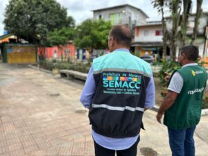 Prefeitura de Manaus realiza ordenamento no bairro Compensa para facilitar o trabalho do vendedor informal