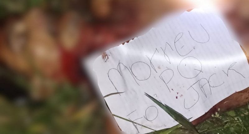 suposto estuprador bilhete suposto estuprador bilhete