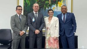 Secretário da SSP-AM apresenta metas alcançadas pela Segurança Pública à presidente do TJAM