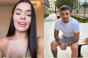 Bia Michelle confirma flagra de MC Gui em motel: “acreditei que ele podia mudar”