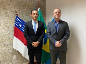 SSP-AM recebe apoio da PF-AM no combate a crimes e prevenção no âmbito escolar