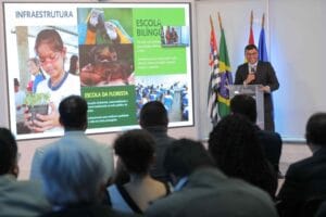 Wilson Lima apresenta potenciais de investimentos no Amazonas a empresários espanhóis, em SP