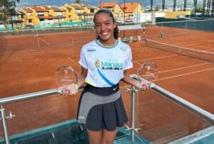 Aos 13 anos, amazonense Beatriz Rodrigues passará a integrar ranking internacional de tênis