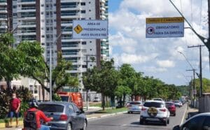 Pistas da Ephigênio Salles serão interditadas para alargamento da via
