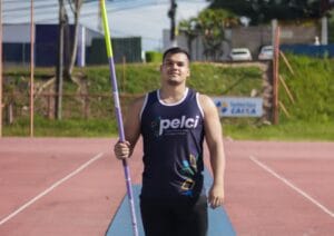 Amazonense Pedro Nunes é medalha de ouro no lançamento de dardo no Sul-Americano de Atletismo