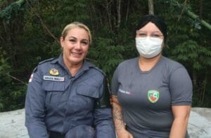 Entre carreira na Polícia e maternidade, força de Grazia virou inspiração para filha trilhar o caminho da mãe