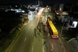 Primeira fase da obra de alargamento da Efigênio Sales é finalizada