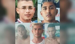Cinco criminosos estão sendo procurados por crimes distintos pela polícia do AM