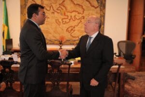 Wilson Lima solicita ao ministro Mauro Vieira que o Amazonas tenha um posto para emissão de visto americano