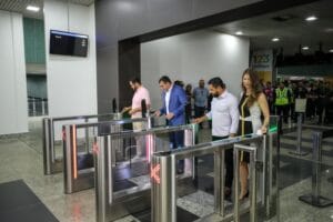 Aeroporto Eduardo Gomes agora tem um moderno sistema automatizado de acesso ao embarque