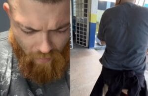 Homem que estava xingando a polícia e ameaçando a tia, reage com uma faca e é baleado e detido em Manaus