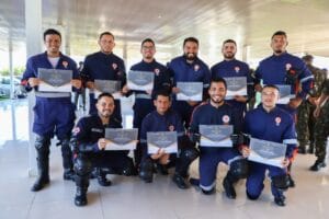 Condutores de motolância concluem formação e começam a atuar no Samu Manaus