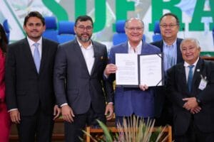 Em encontro com Alckmin, Wilson Lima reforça importância da ZFM e destaca novos investimentos para o AM