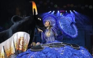 Caprichoso encerra a primeira noite do Festival de Parintins e emociona torcedores azulados