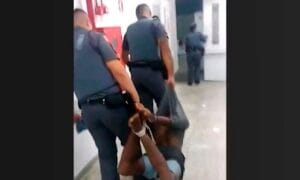 Rapaz amarrado com cordas por policiais pede indenização de R$ 1 milhão por tortura