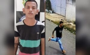 Imagens de dupla praticando arrastões na Zona Norte de Manaus são divulgadas pela polícia