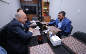 Wilson Lima se reúne com diretores do Hospital Albert Einstein e destaca parcerias com a instituição