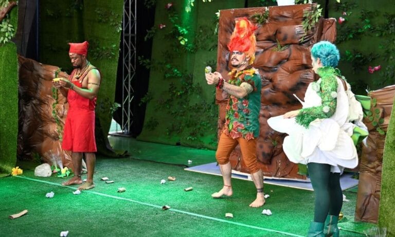 Espetáculo ‘O Sumiço da Yara’ abordou meio ambiente e folclore com crianças de Manaus