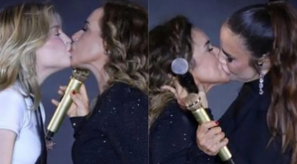 Beijos e Emoções: Daniela Mercury Surpreende