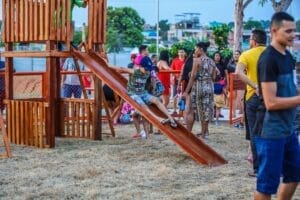 Parque Amazonino Mendes tem quiosques gourmet, playground, quadras esportivas e muito mais