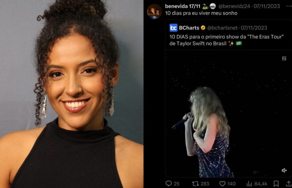 “10 dias pra eu viver meu sonho”, publicou fã que morreu no show da cantora Taylor Swift