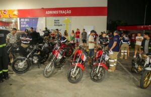 Rolezinhos: mais de 70 motos irregulares são retiradas de circulação em Manaus