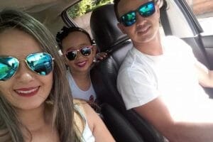Pai de família que foi executada, foi preso com ‘rei do tráfico’ em 2015