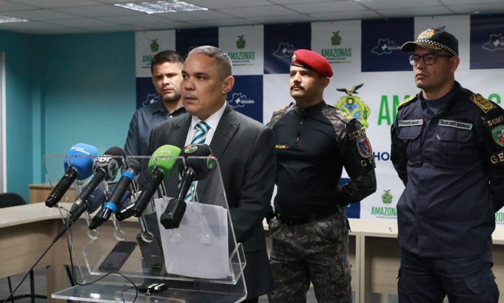 secretário de Segurança Pública do Amazonas (SSP-AM), Vinicius Almeida