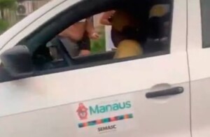 Servidor que usou carro oficial para deixar passageiros em bloco, estava trabalhando há 1 semana no órgão