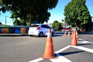Semáforo na avenida Rodrigo Otávio será retirado para melhorar fluidez no trânsito do Japiim