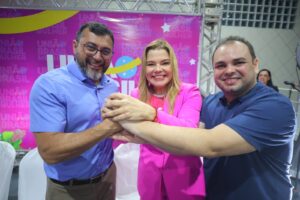 Wilson Lima empossa Kuka Chaves como presidente do União Brasil Mulher Amazonas
