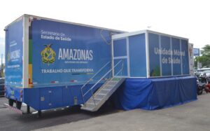 Carretas da Saúde oferecem exames de mamografia e ultrassonografia, em Manaus