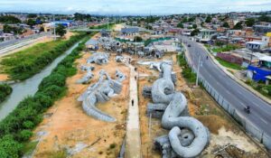 Parque Amazonino Mendes: Segunda fase abre em junho com esculturas gigantes e praça molhada