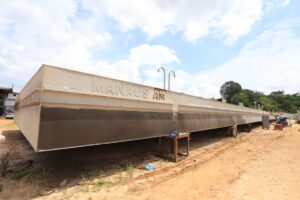 Manaus em contagem regressiva: Primeiro píer turístico da cidade está quase pronto!