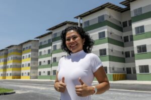 ‘Hoje posso dizer que estou adquirindo a minha casa’, diz beneficiária do Residencial Ozias Monteiro II